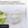 Pojemniki do przechowywania żywności 3x 1000 ml Classbach C-FHD 4006 K